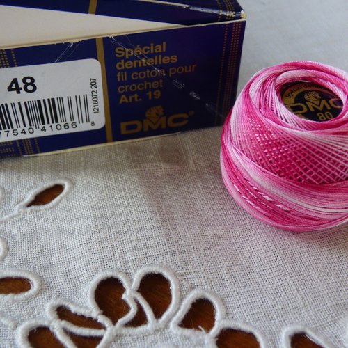 Coton  dentelle dmc n°80  n°48