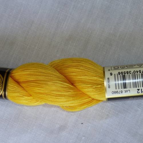 Dmc coton perlé n°12 col 726 