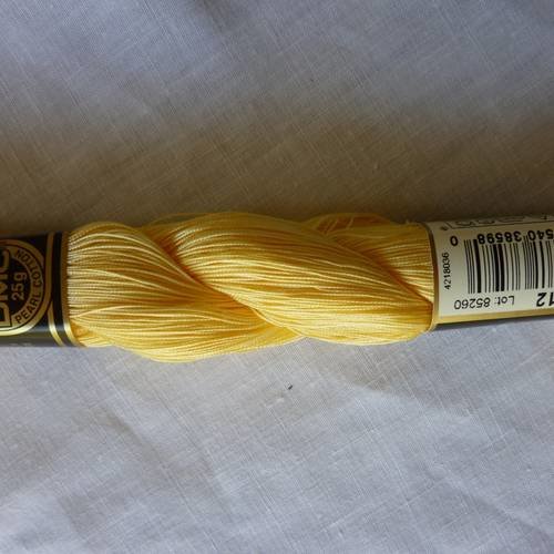 Dmc coton perlé n°12 col 745 