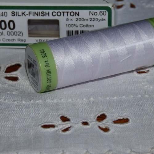 Mettler silk finish cotton 60 col 2000
