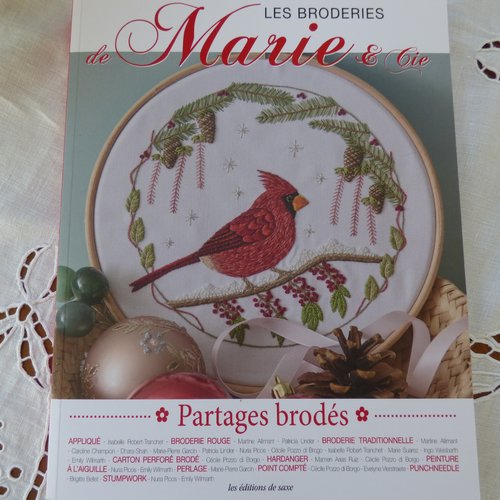 Les broderies de marie et cie "partages brodées"