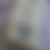 Bohin centimètre enrouleur tête de chat noir, vert