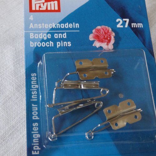 Epingles pour insignes