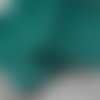 Coupon de lin fin de couleur turquoise
