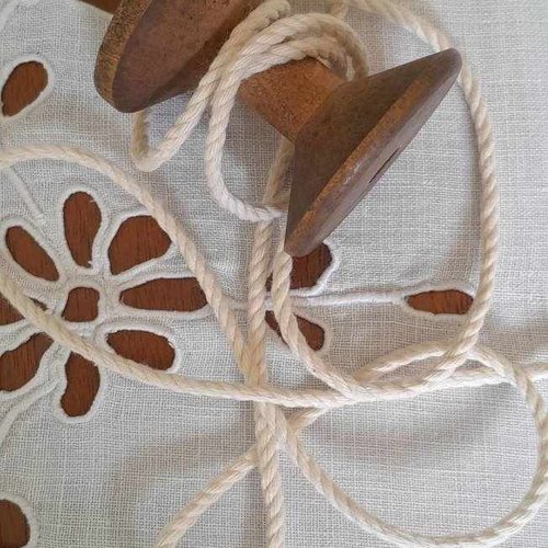 Cordon bocca 2 mm écru