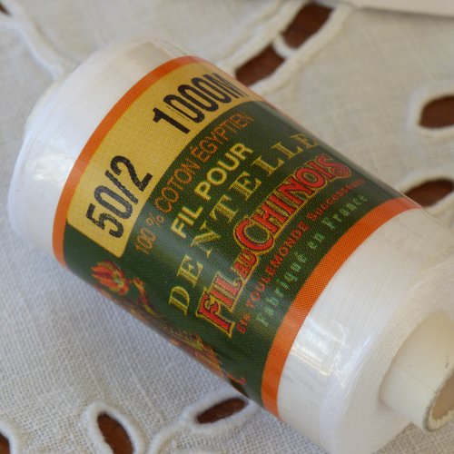 Coton d'egypte 50/2 blanc
