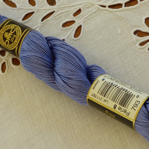 Dmc coton perlé n°8 col 793
