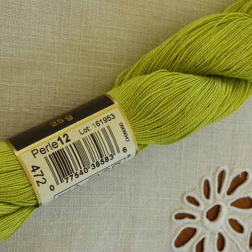 Dmc coton perlé n°12 col 472