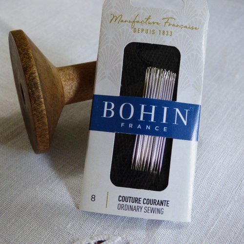 Aiguilles bohin n8 couture courante