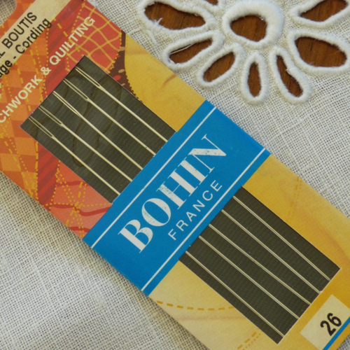 Aiguilles bohin spécial boutis n 26