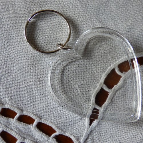 Porte clé coeur
