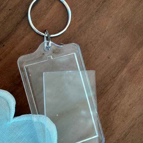 Porte clé rectangle