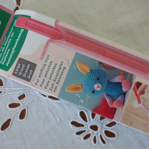 Outil de rembourrage pour peluche clover ref 3222
