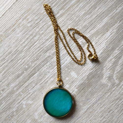 Collier " bleu de l' océan"