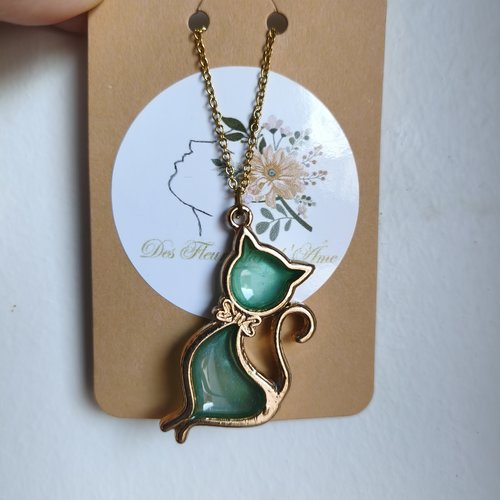 Collier " mon petit chat "