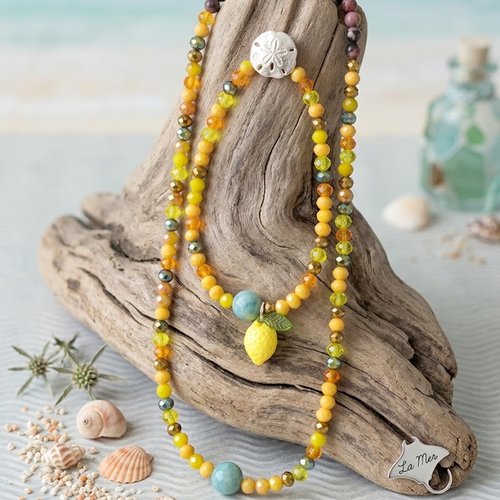 Ensemble parure amazonite , harmonie et rayonnement