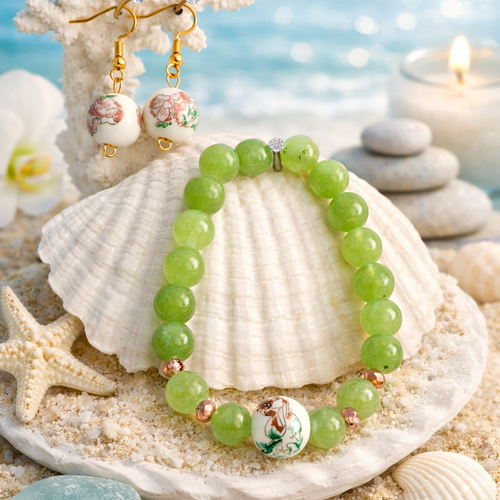 Parure bijoux protection archange raphaël