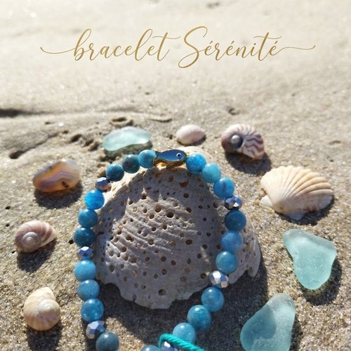 Bracelet sérénité marine