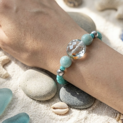 Bracelet confiance en soi – amazonite