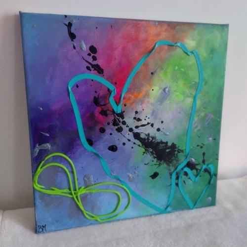 Peinture multicolore énergie