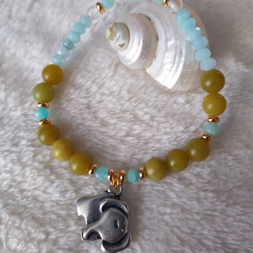 Bracelet éléphant