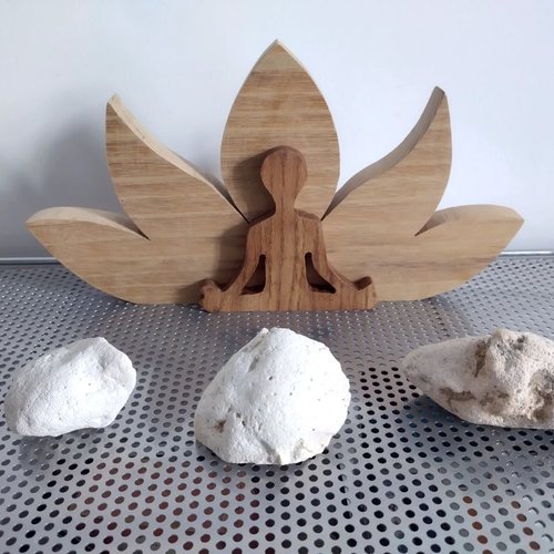 Lotus boudhha, création artisanale