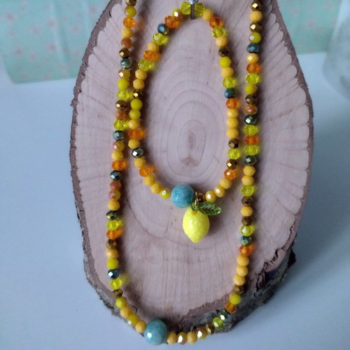 Ensemble parure amazonite , harmonie et rayonnement