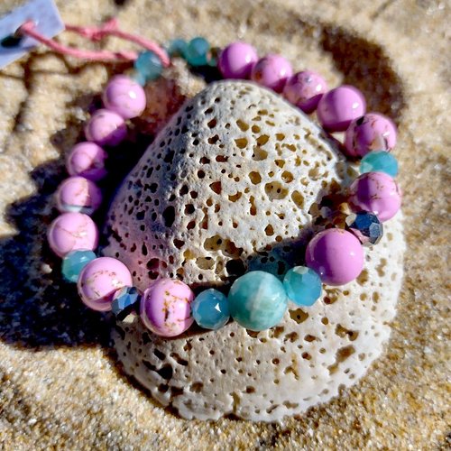 Bracelet apaisement, amazonite