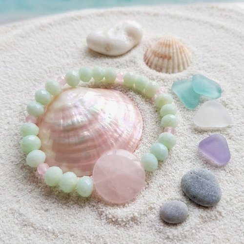 Bracelet douceur, chakra coeur