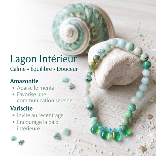 Bracelet lagon intérieur
