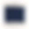 Passepoil coton bleu navy, de belle qualité - passepoil couture bleu navy par 5 mètres