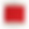 Passepoil coton rouge, de belle qualité - passepoil couture rouge par 5 mètres