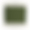 Biais coton vert kaki de belle qualité - biais couture vert kaki par 10 mètres