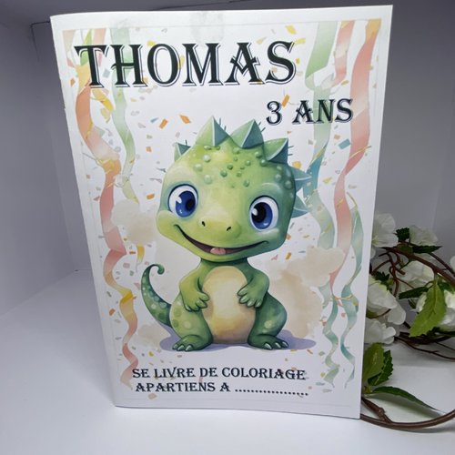 Livre de coloriage personnalisé