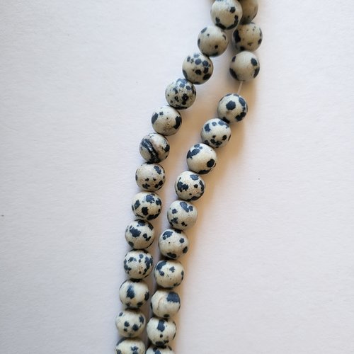 Jaspe dalmatien mat
