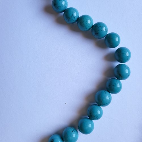 Turquoise rond