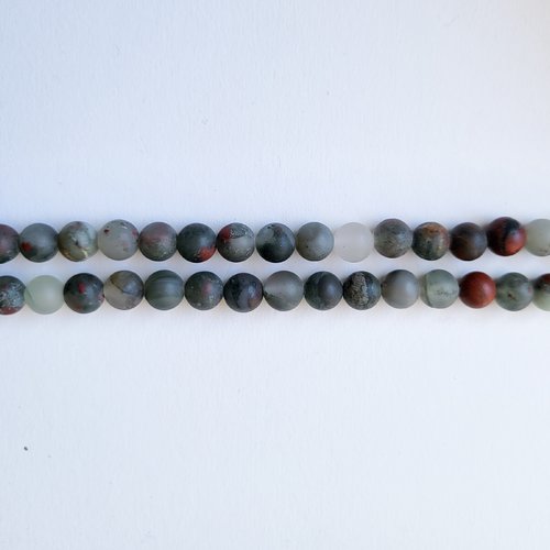 Agate d'afrique army style mat