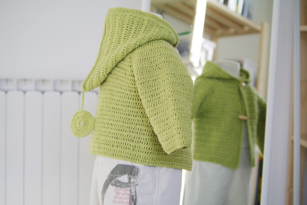 Patron De Crochet Veste Bebe Fille Veste Bebe Garcon Cadeau Naissance 13 Un Grand Marche