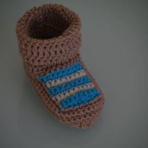 Patron De Crochet Chaussons De Bebe Pdf Crochet Cadeau De Naissance 11 Un Grand Marche