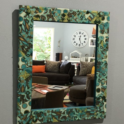 Miroir rectangulaire déco réf 6665 modèle unique
