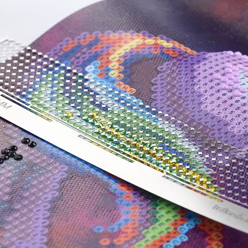 Règle d’alignement pour diamond painting - perles rondes ou carrées - outil indispensable pour collage parfait