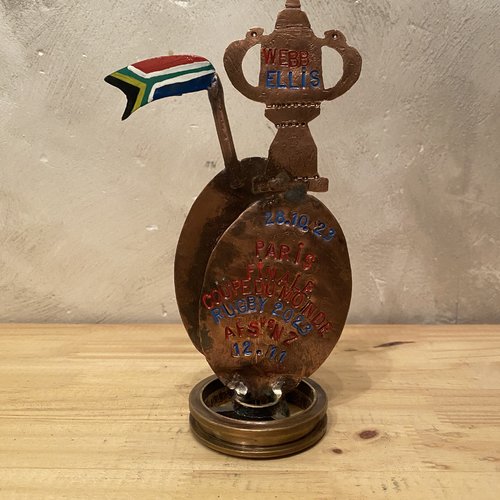 Double ballons de rugby (finale 2023)