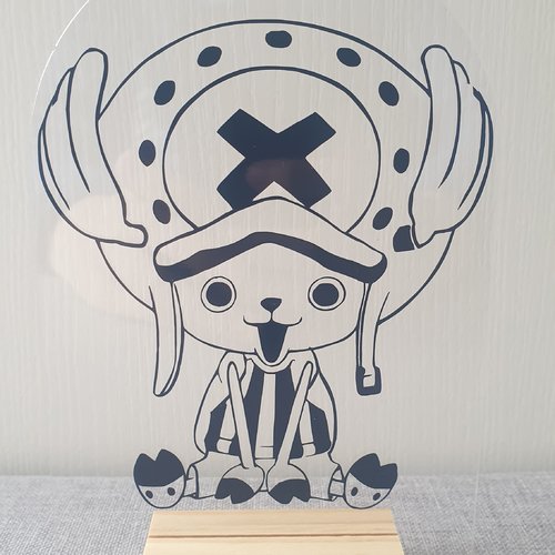 Stand décoratif acrylique tony tony chopper de one piece