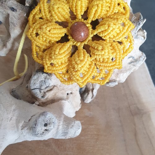 Collier fleur de soleil