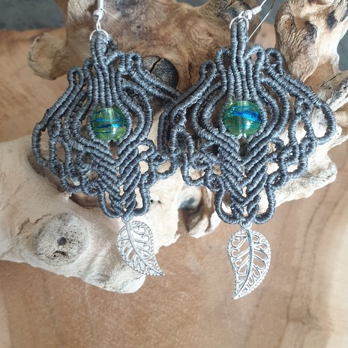 Boucles d'oreilles morphées