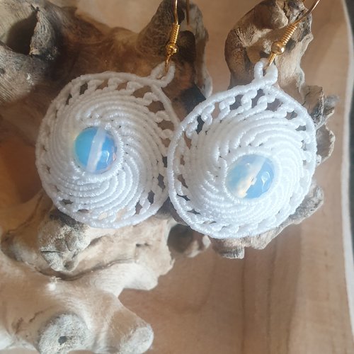 Boucles d'oreilles spirales