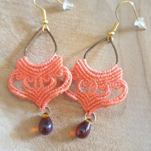 Boucles d'oreilles gouttes