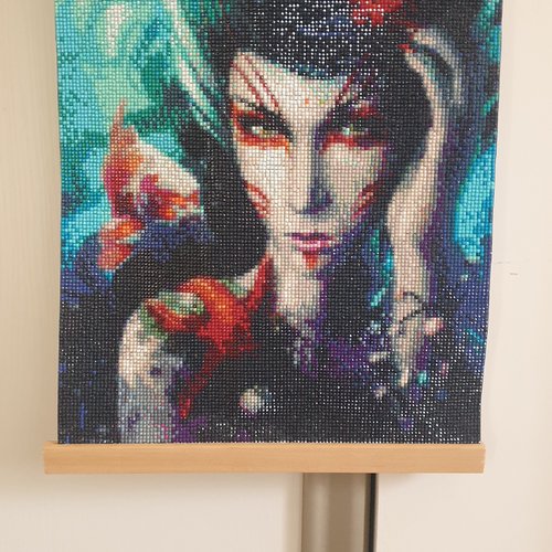 Diamond painting sirène