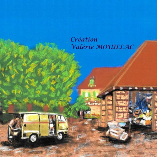 Village 2 - a imprimer - reproduction de mon tableau village 2