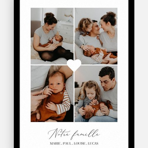 Petit cœur de famille